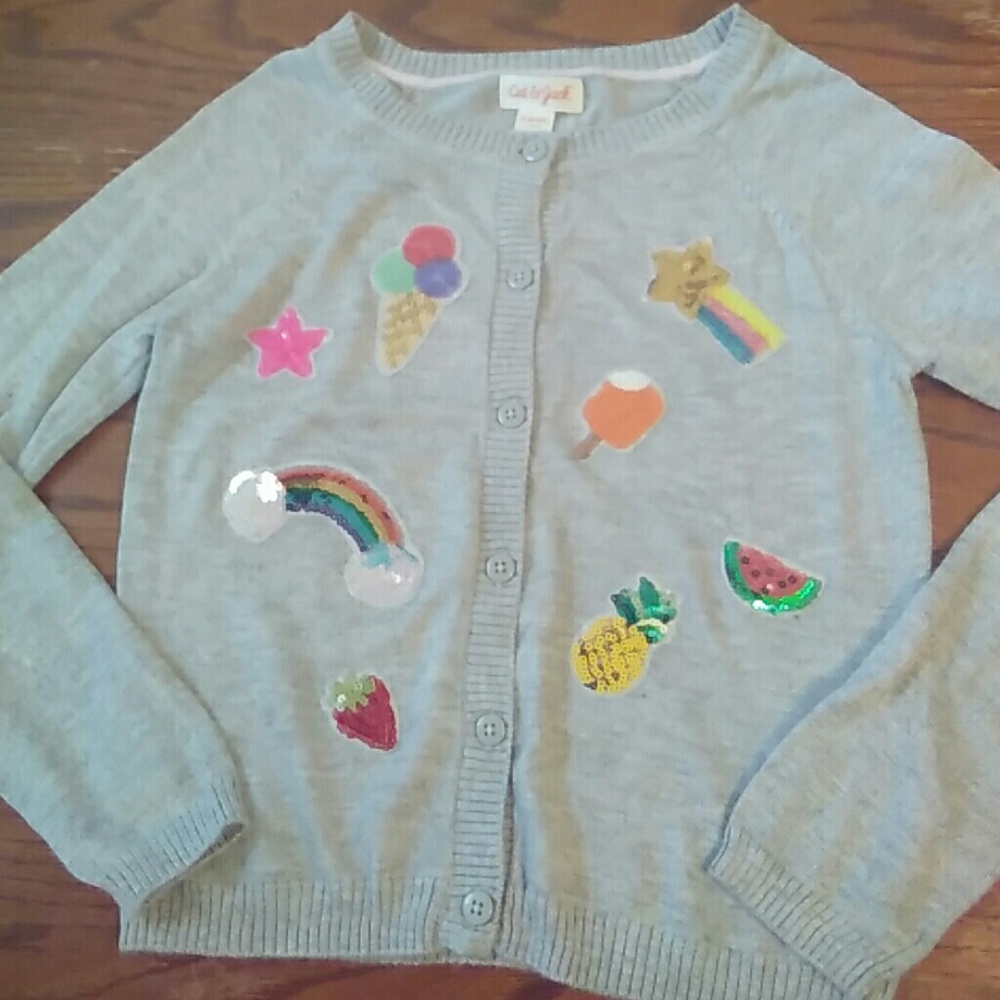 Girls cardigan sweater